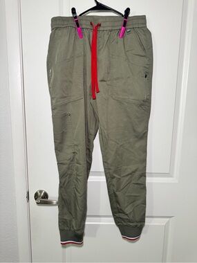 Mediclo Womens Catalina Jogger Scrub Pants Olive (L)